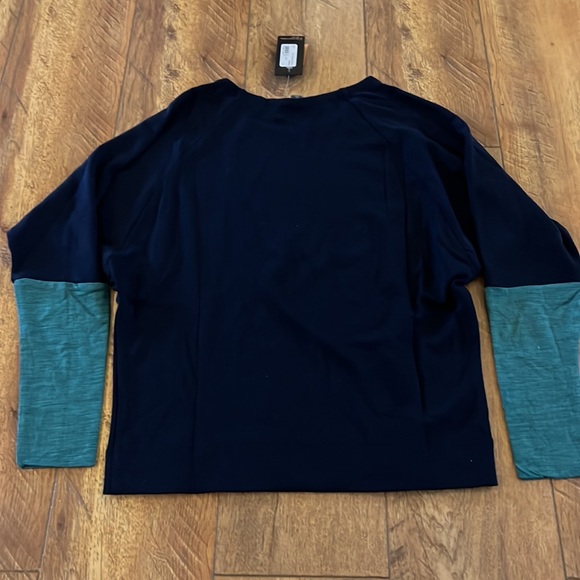 NWT Ibex Women’s Northwest Pullover Midnight - Picture 10 of 14